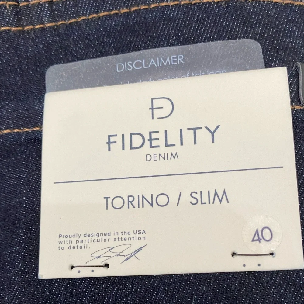 Fidelity Denim nwt fidelity